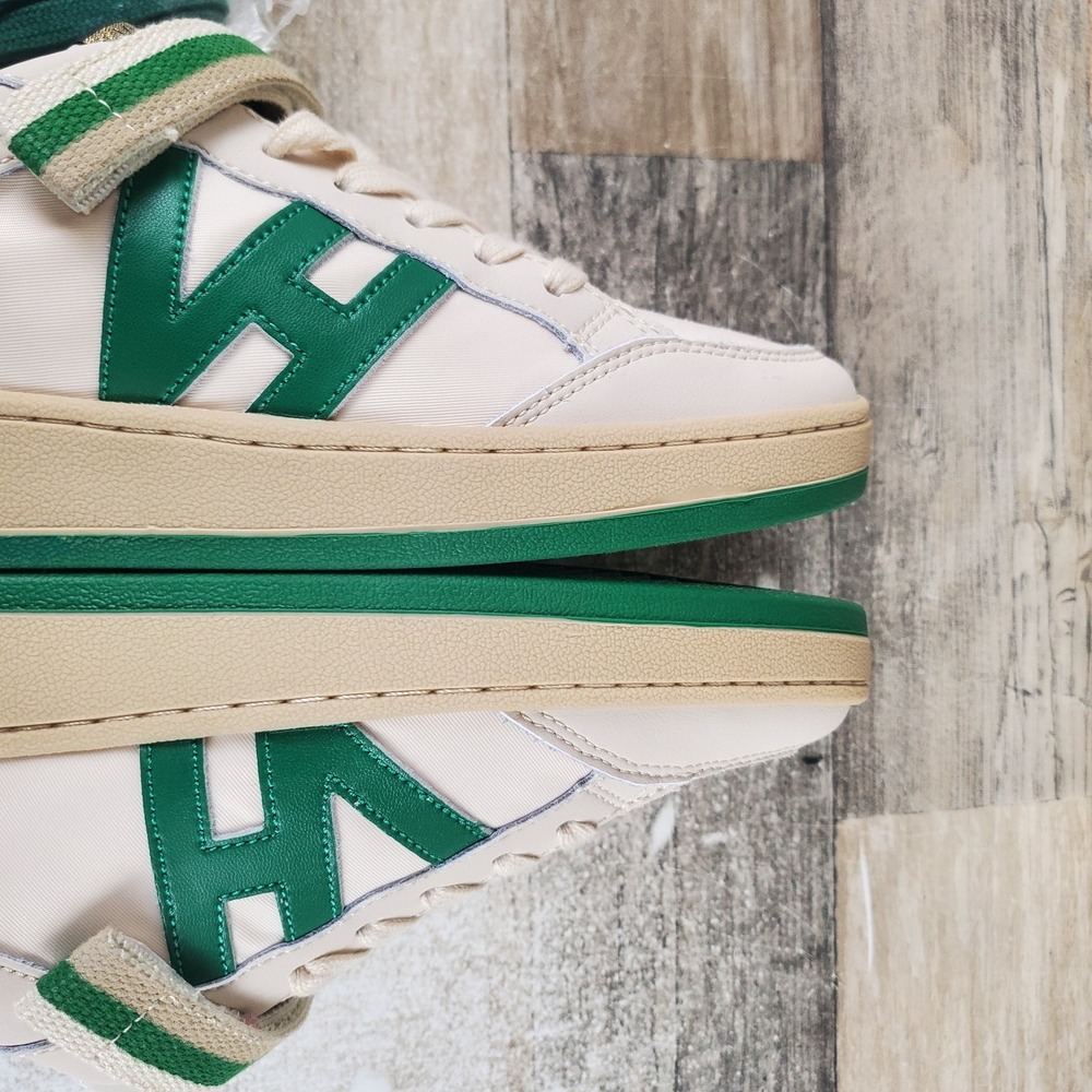 Vintage Havana Next 6 Womens Shoes Sz 7.5 Green Multi Leather Lace Up Sneakers - Picture 9 of 12
